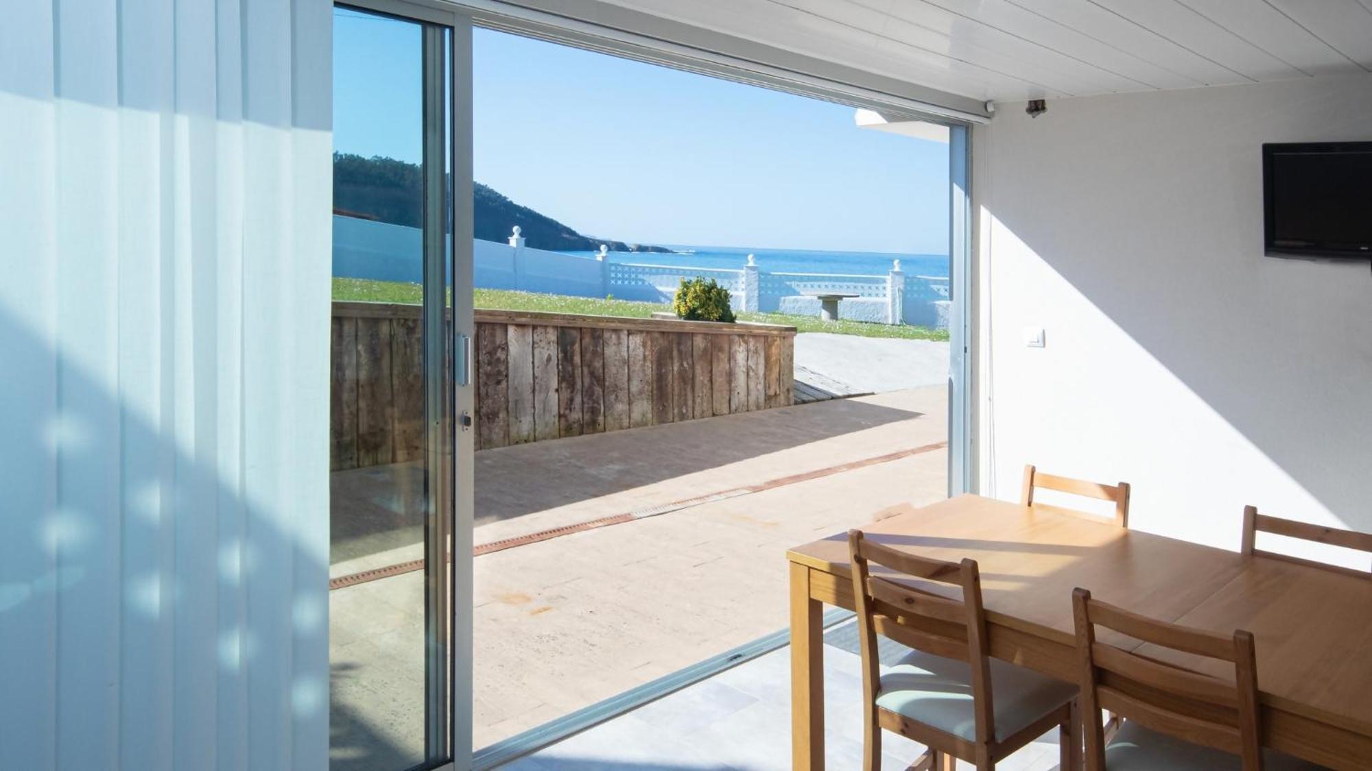 Ag Casa Vilamar En Primera Linea De Playa Razo Razo da Costa Dış mekan fotoğraf