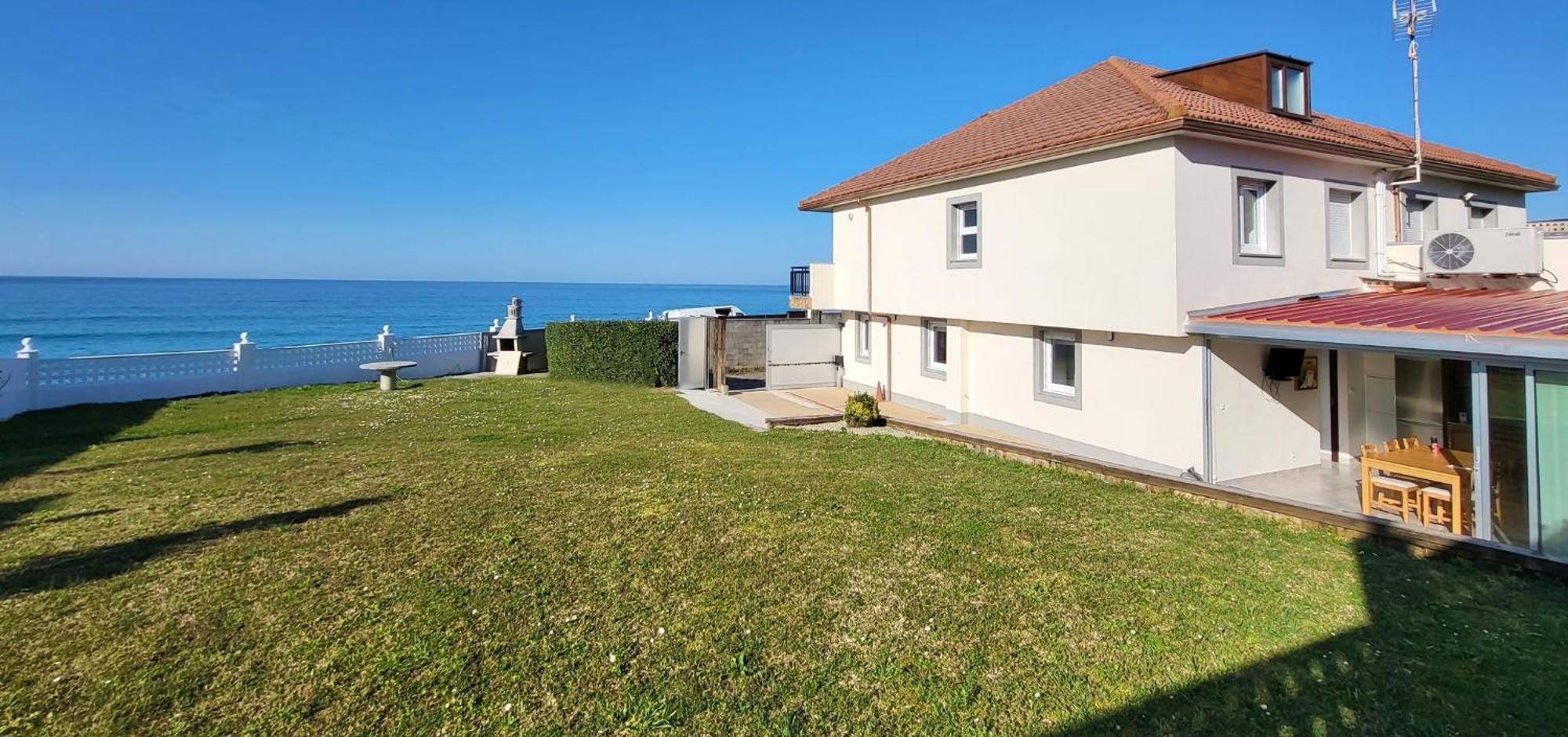 Ag Casa Vilamar En Primera Linea De Playa Razo Razo da Costa Dış mekan fotoğraf