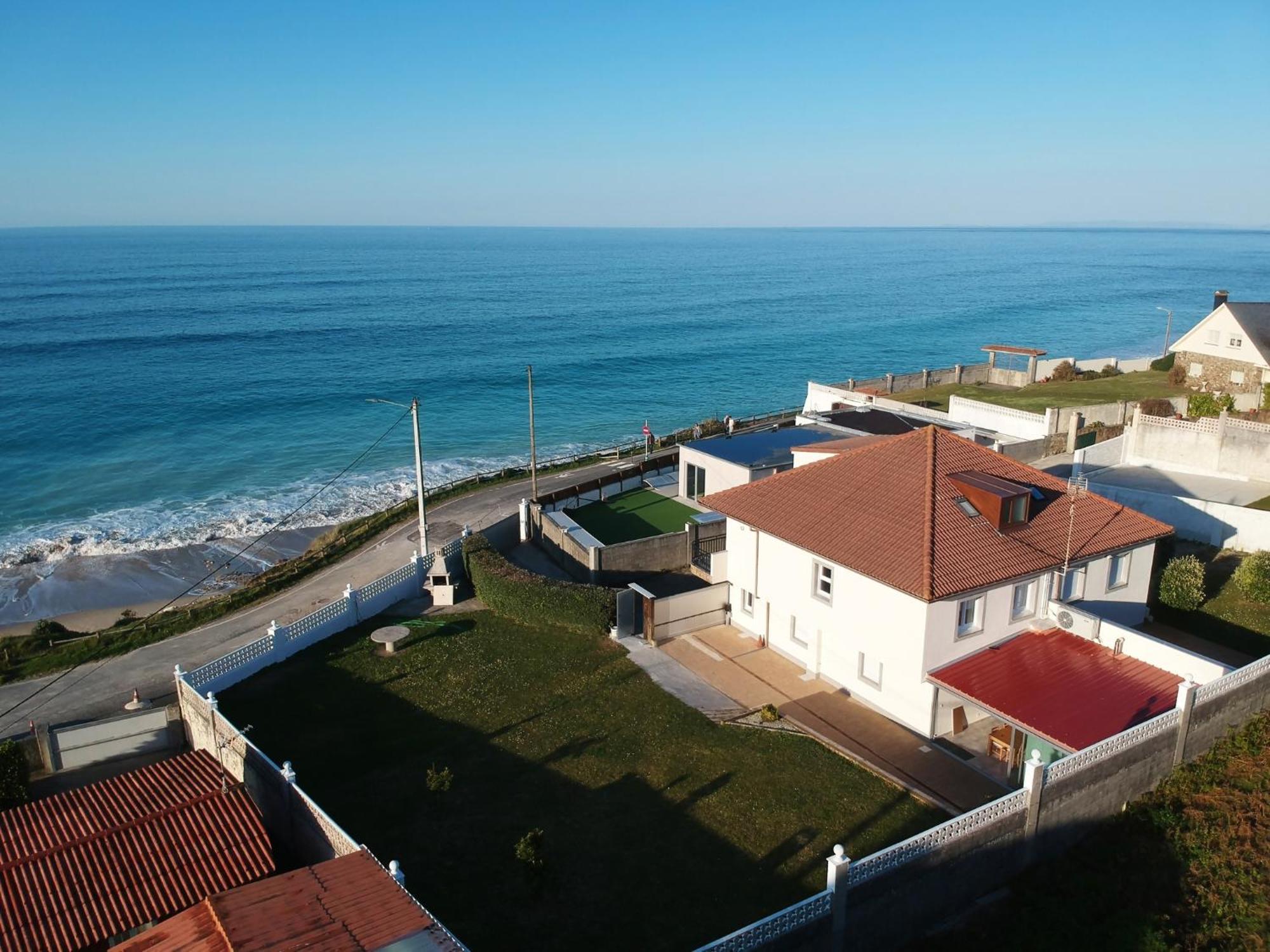 Ag Casa Vilamar En Primera Linea De Playa Razo Razo da Costa Dış mekan fotoğraf